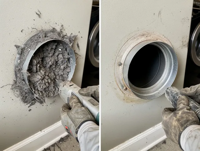 Professional clogged vent cleaning by Shaker Heights Dryer Vent Cleaning in Shaker Heights