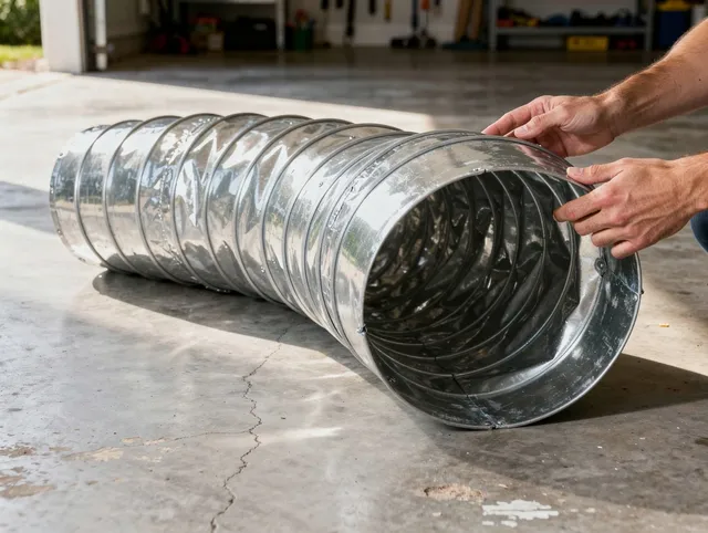 Shaker Heights Dryer Vent Cleaning specialist using advanced equipment for thorough duct cleaning in Shaker Heights